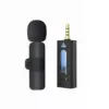 Wireless K35 Lavalier Lapel Microphone Omnidirectional Noise Reduction K35 Condenser Mic Portable Bluetooth 5.3
