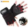 1 Pair Workout Gym Gloves, Antislip Weight Lifting Gloves, Superior Grip & Palm Protection for Weightlifting, Fitness, Gym, Cycling