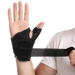 Wrist Thumb Support Brace Flexible Splint for Tendonitis Carpal Tunnel Relief Breathable Left Right Hand Sports Gym Protector