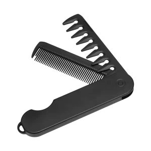 2-in-1 Folding Pocket Comb | Fine & Wide Tooth