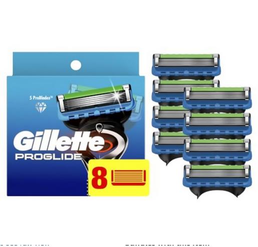 Gillette Pro Glide Razor Refills