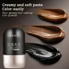 2 In 1 Plant Hair Dye Stick With Comb Black Brown Long Lasting Temporary Hair Coloring Cover White Hairs Hairline Pen Washable