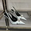 High Heels Women's Thin Heels Pointed French Temperament Bow Light Mouth Single Shoes Women