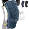 NEENCA Knee Brace with Patella Pad & Side Stabilizers,Knee Compression Sleeve Support for Women and Men ACL/PCL, Running Sports