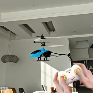 Mini RC Rechargeable No Remote Control Helicopters Drone Toys Induction Hovering Safe Fall-resistant Rc Airplane