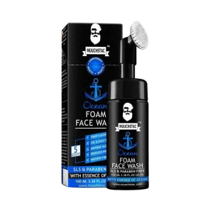 Muuchstac Ocean Foam Facewash for Men – 100ml
