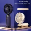 Mini Handheld Small Fan Portable Portable Silent Office Desk Student On Dormitory Charging Outdoor Hand Holding Fan Small2026new